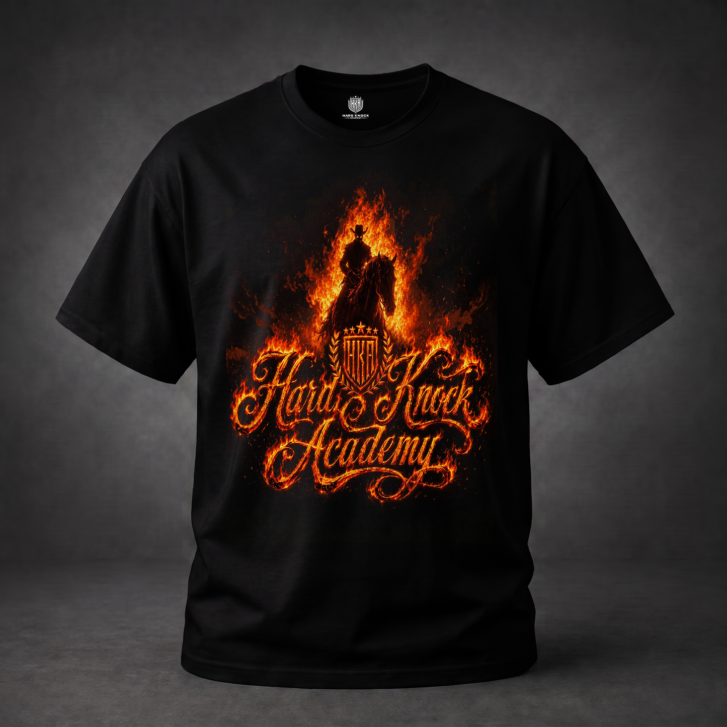 Hard Knock Academy Cowboy Graphic T-Shirt