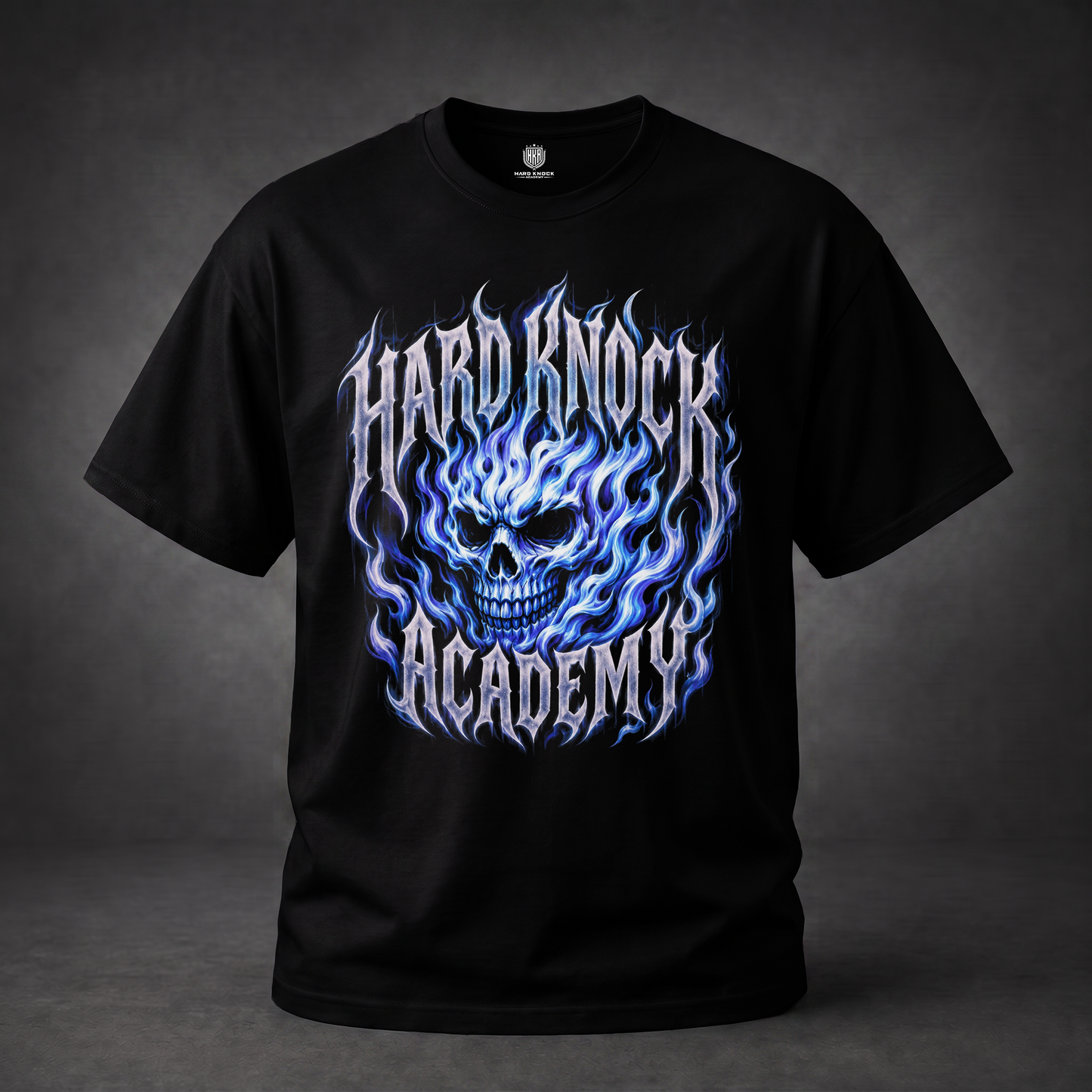 Hard Knock Academy Skull Graphic T-Shirt