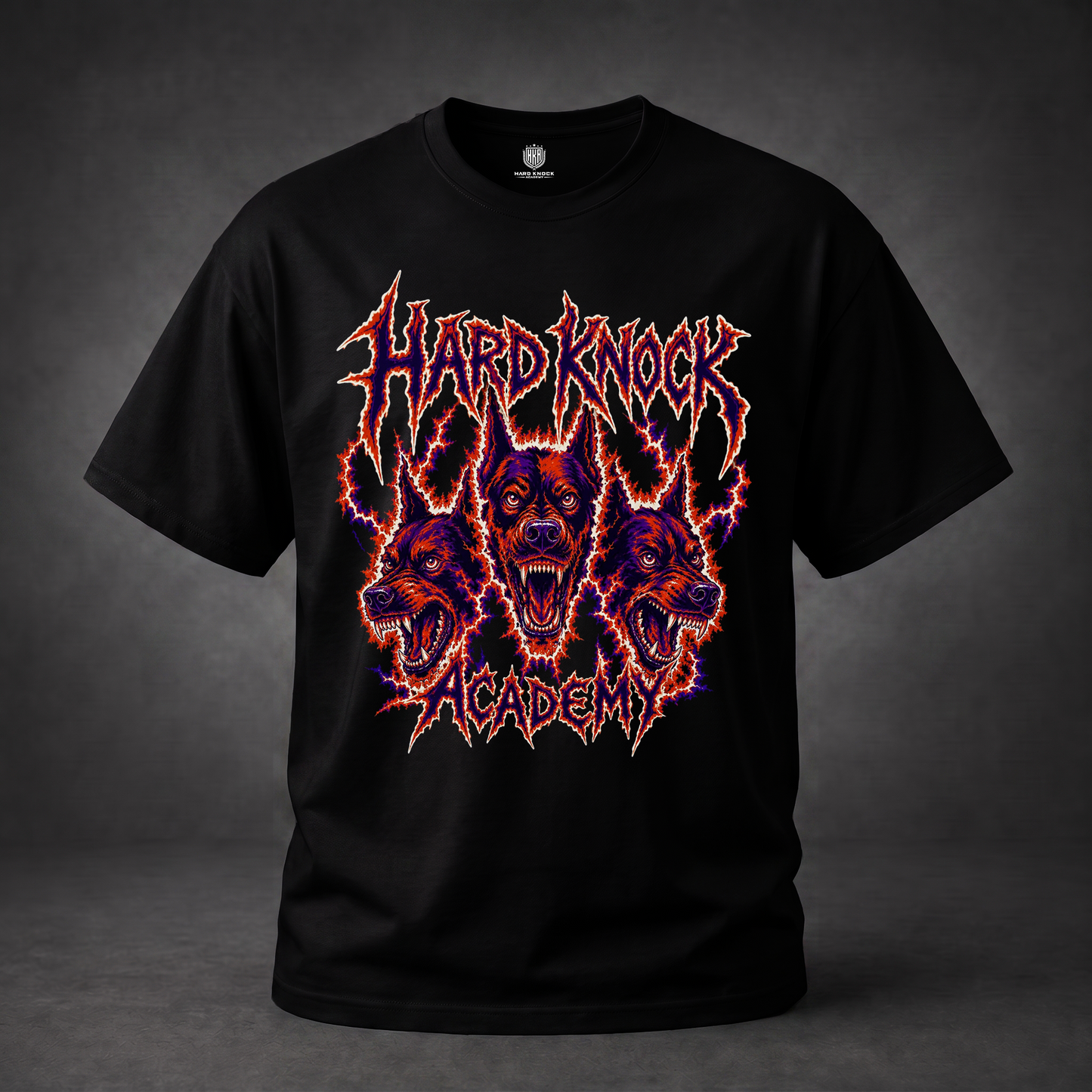 Hard Knock Academy Dogs Graphic T Shirt